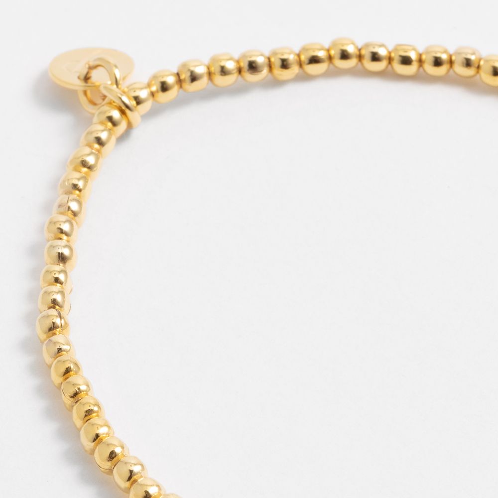 Beaded - Armband - Gold