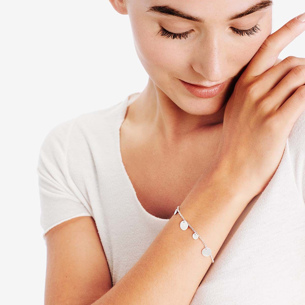Louanne - Armband - Silber