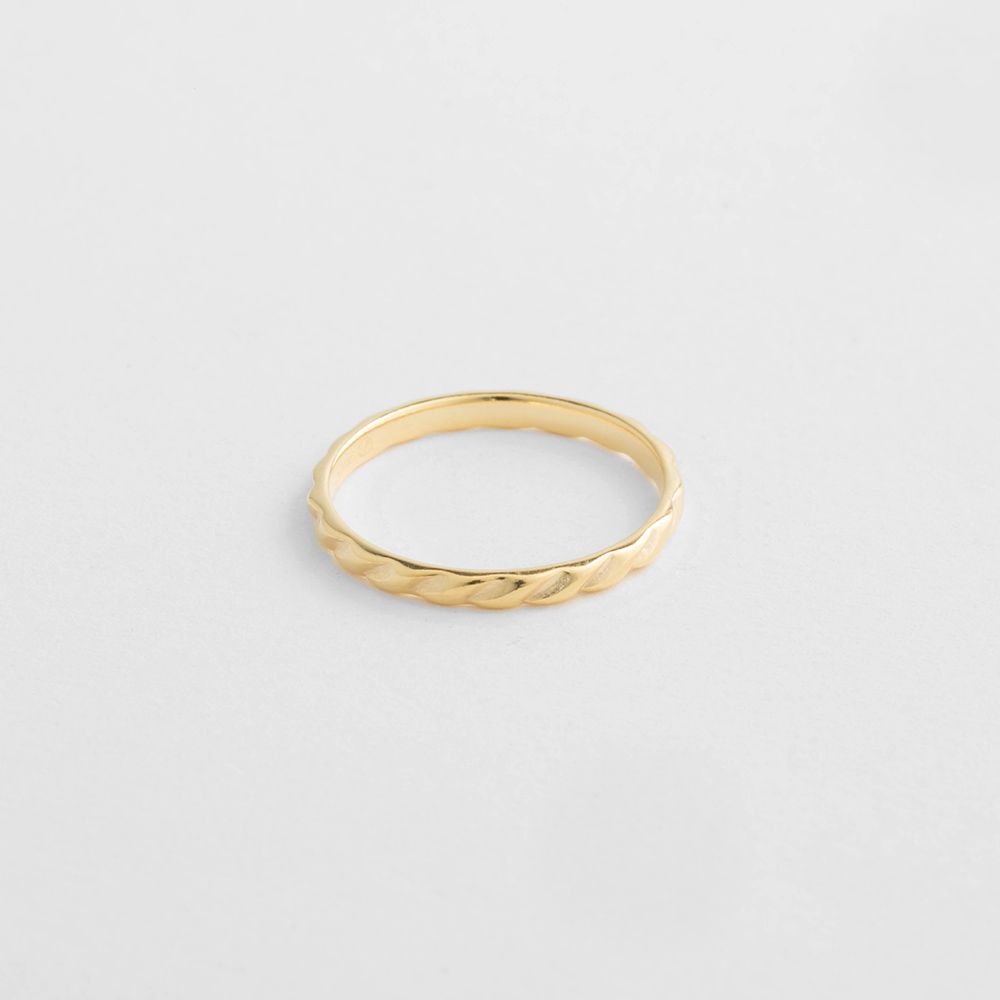 Jasmine - Ringe - 18k vergoldet