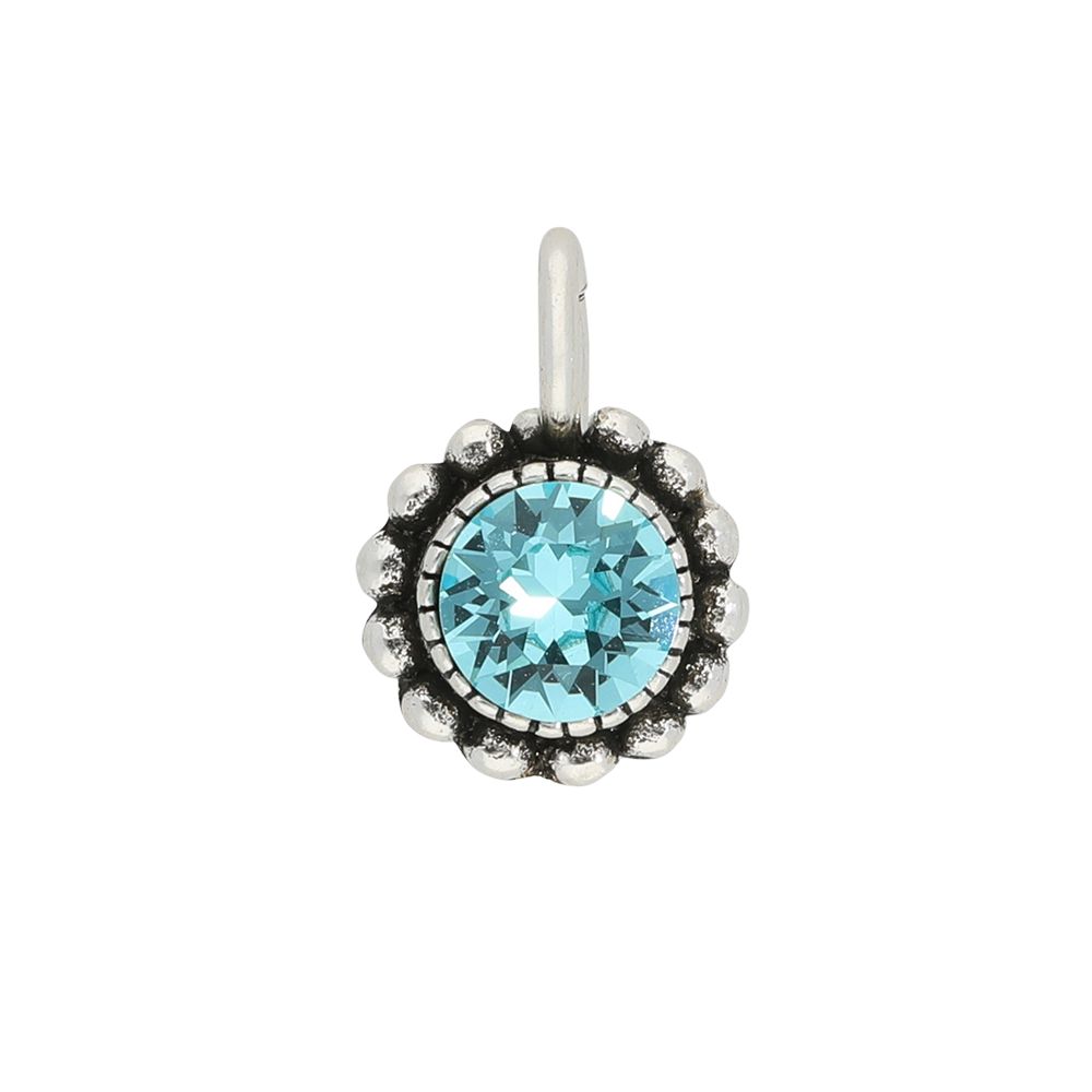 Faceted crystal - Kettenanhänger - Türkis