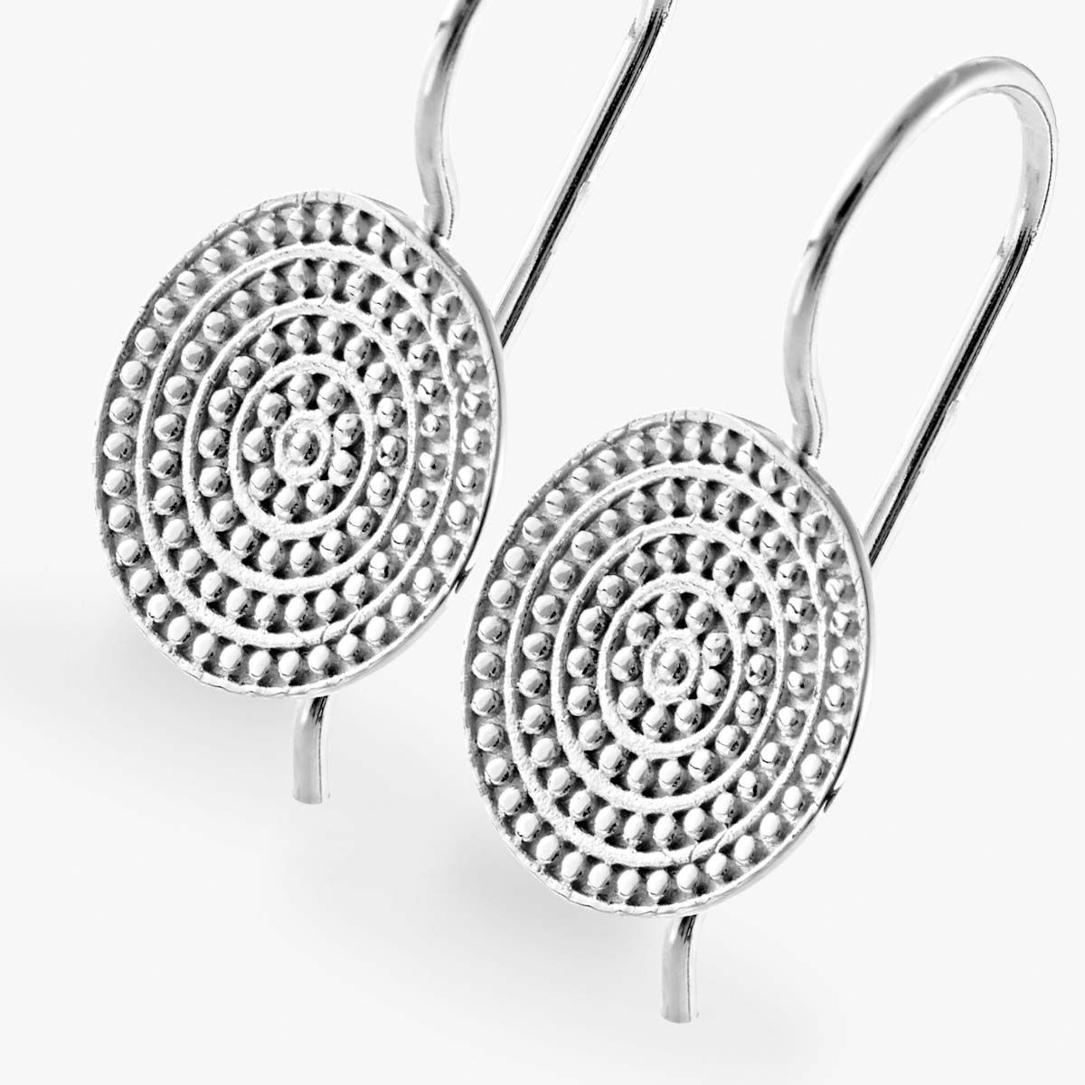 Coin earrings - Ohrhänger - Silber