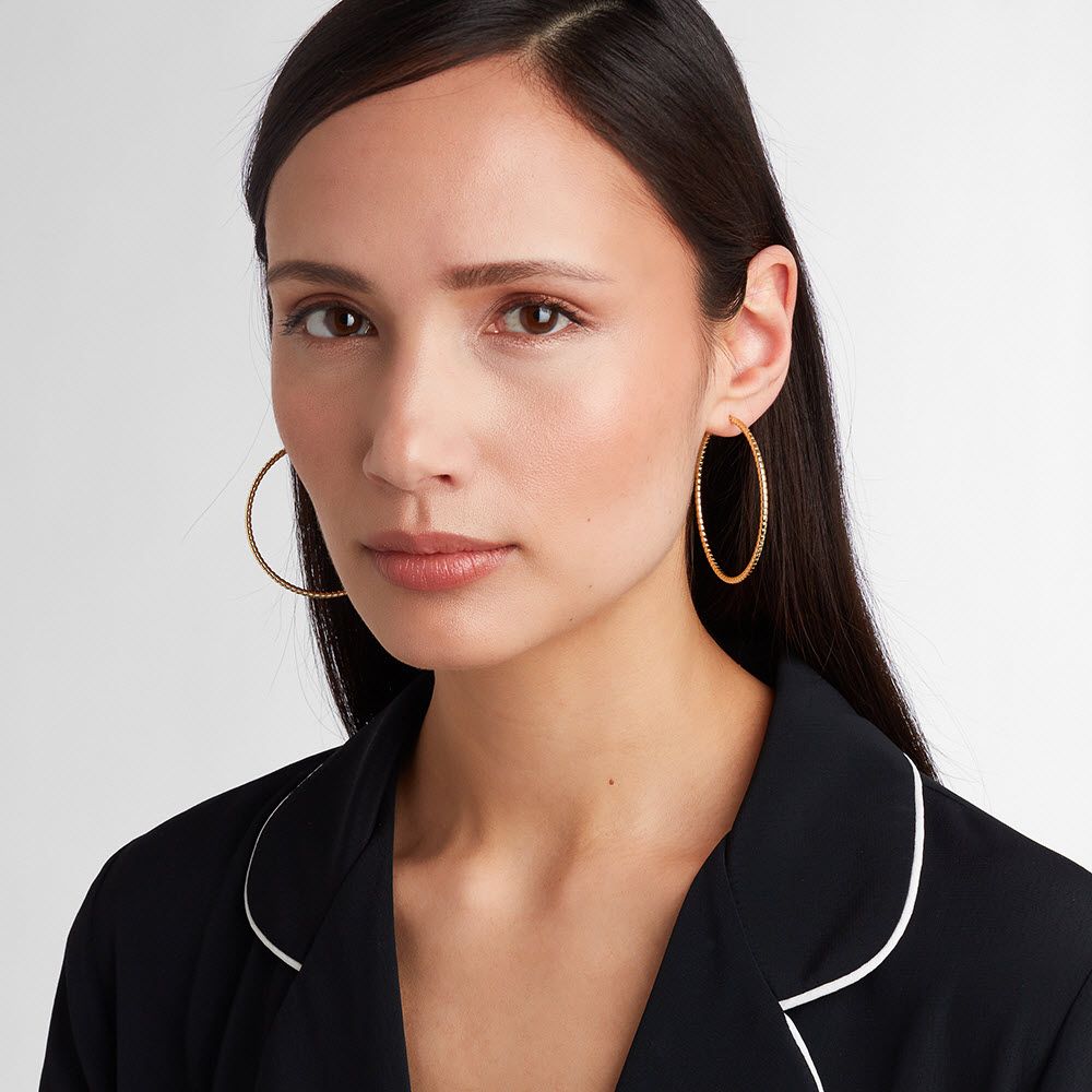 Structured shiny - Creolen - Gold