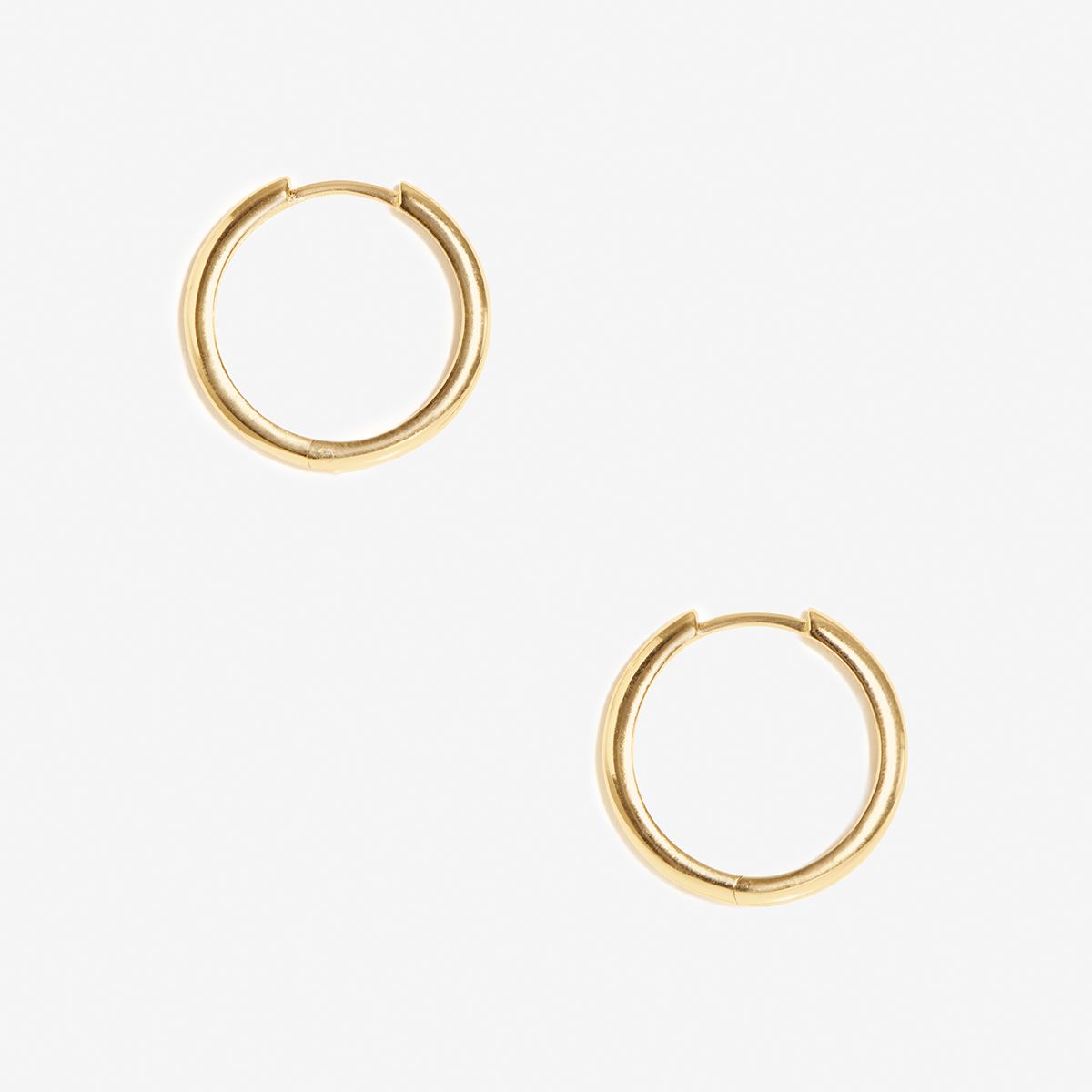 Lillian Small - Creolen - 18k vergoldet
