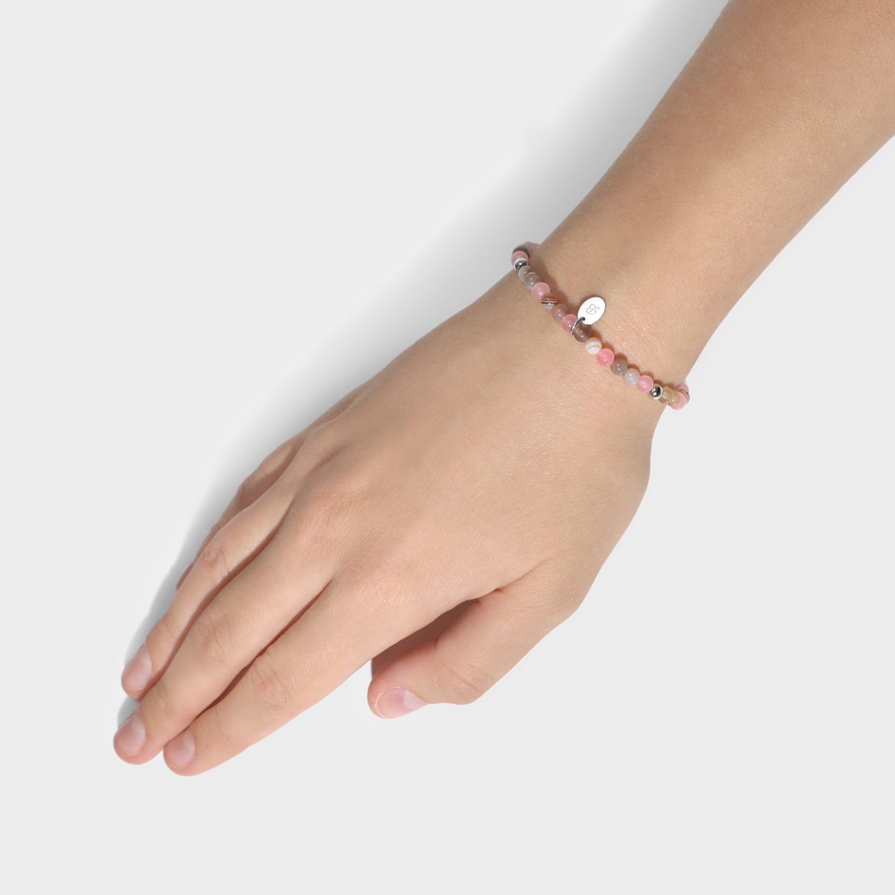 Elastische Armbänder - Rosa