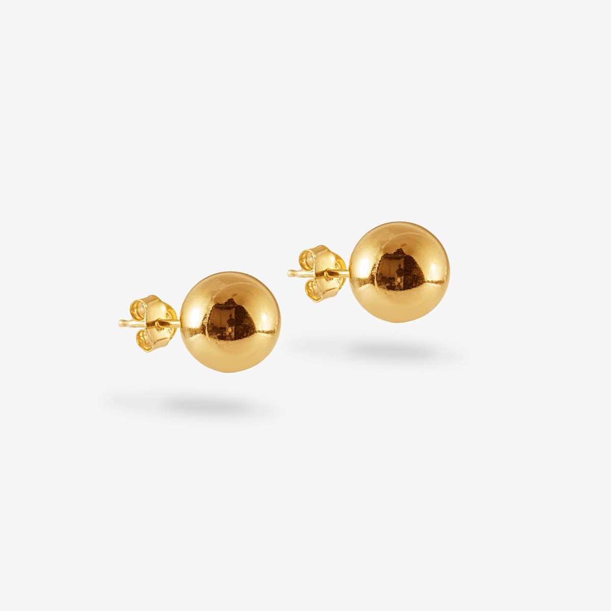 Medium Ball - Ohrstecker - Gold