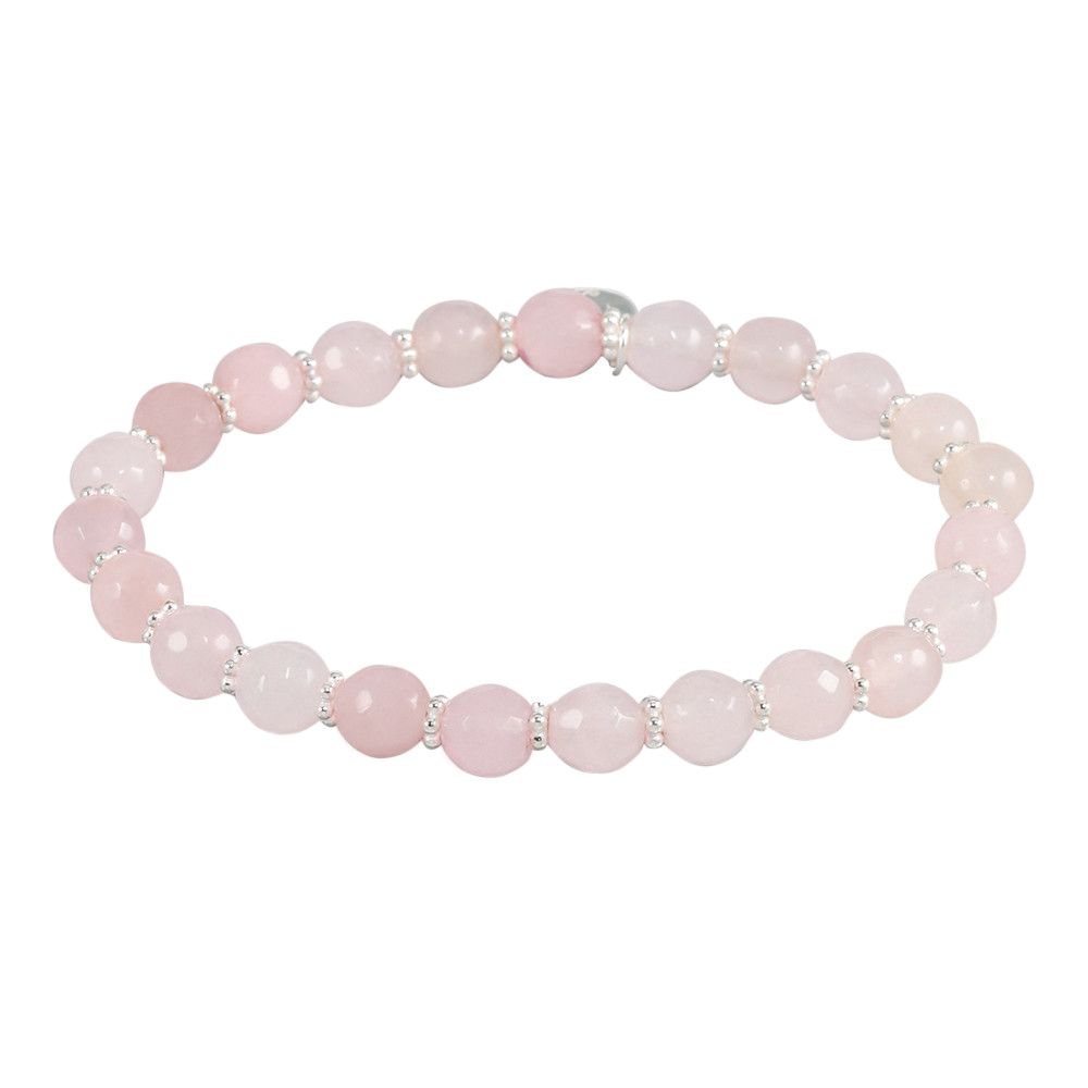 Steinarmbänder - Rosa