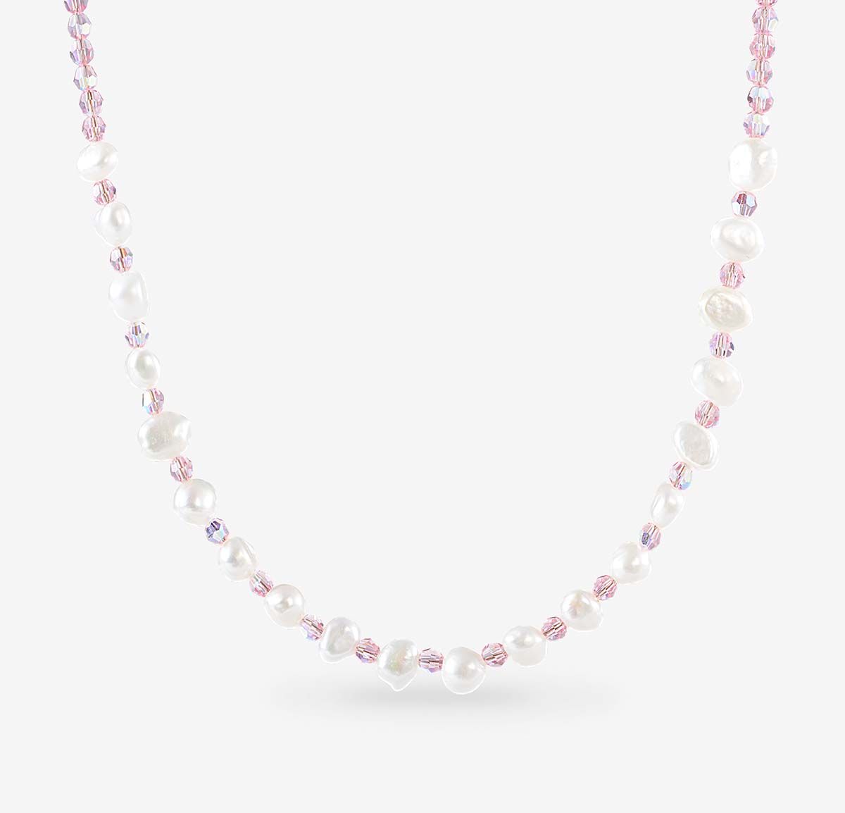 Tahiti Pink Necklace - Halsketten - Gold