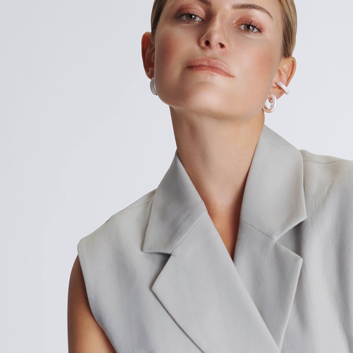 Disco - Earcuffs - Silber