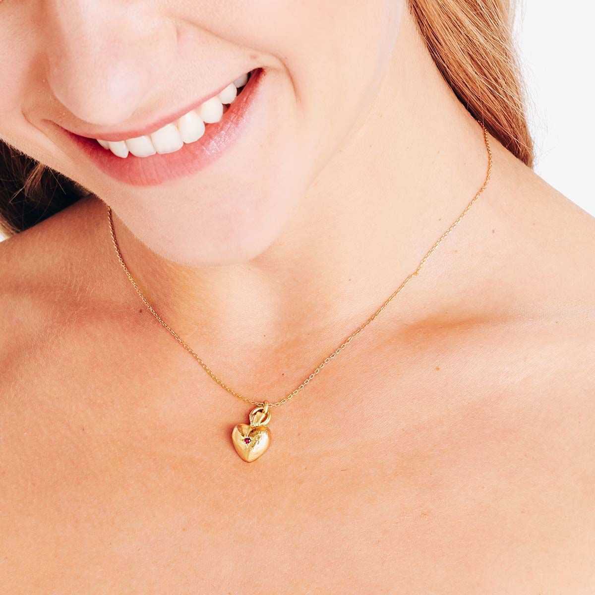 Valentin Ruby - Halsketten - Gold