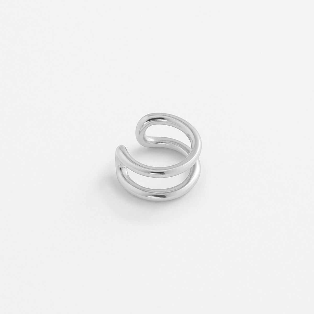 Lina - Earcuffs - Silber