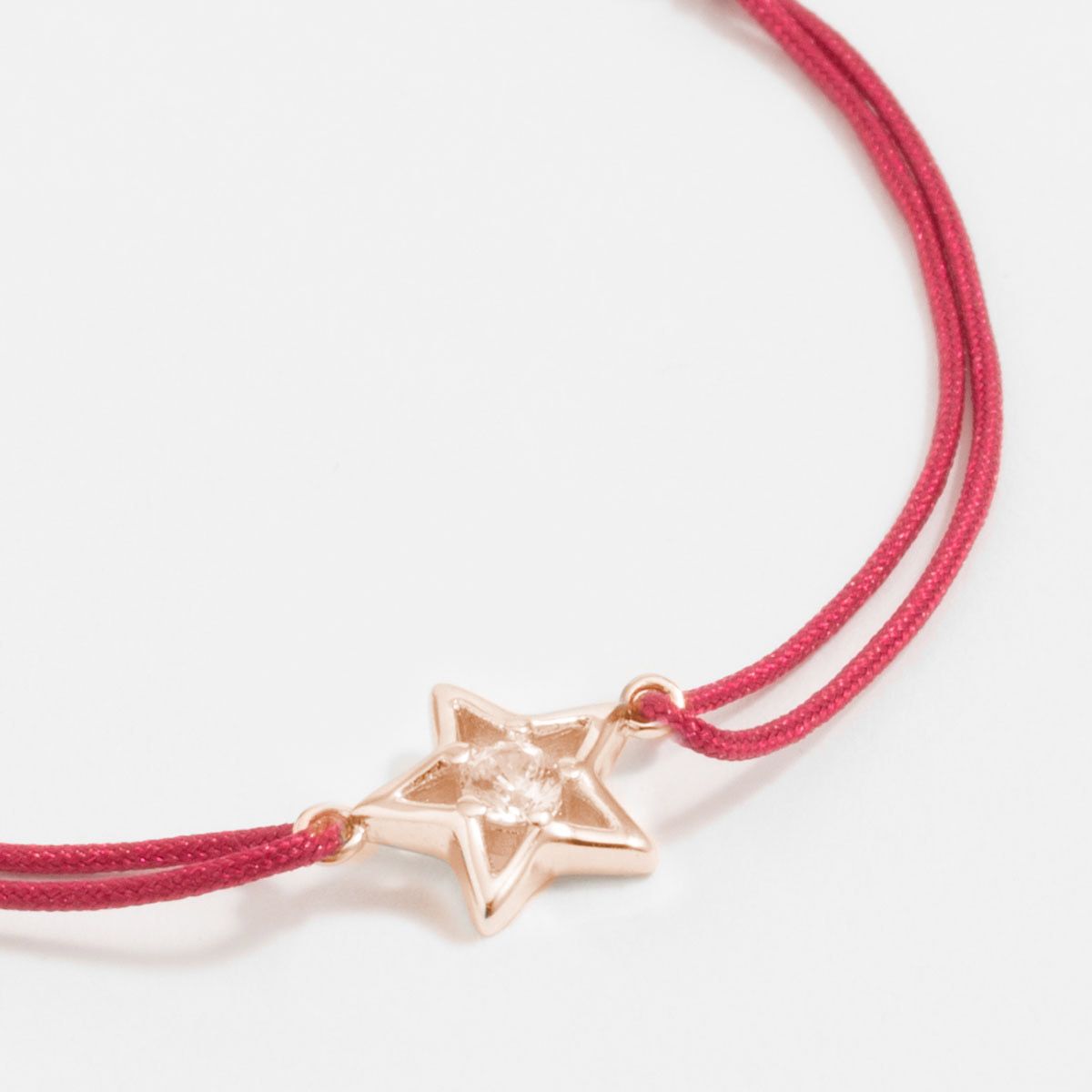 Estelle - Armband - Dunkelrot