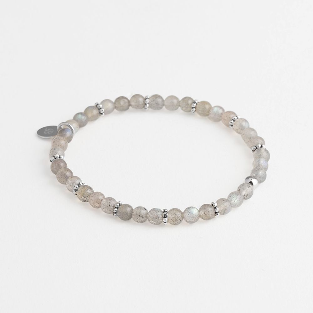 Elastische Armbänder - Grau