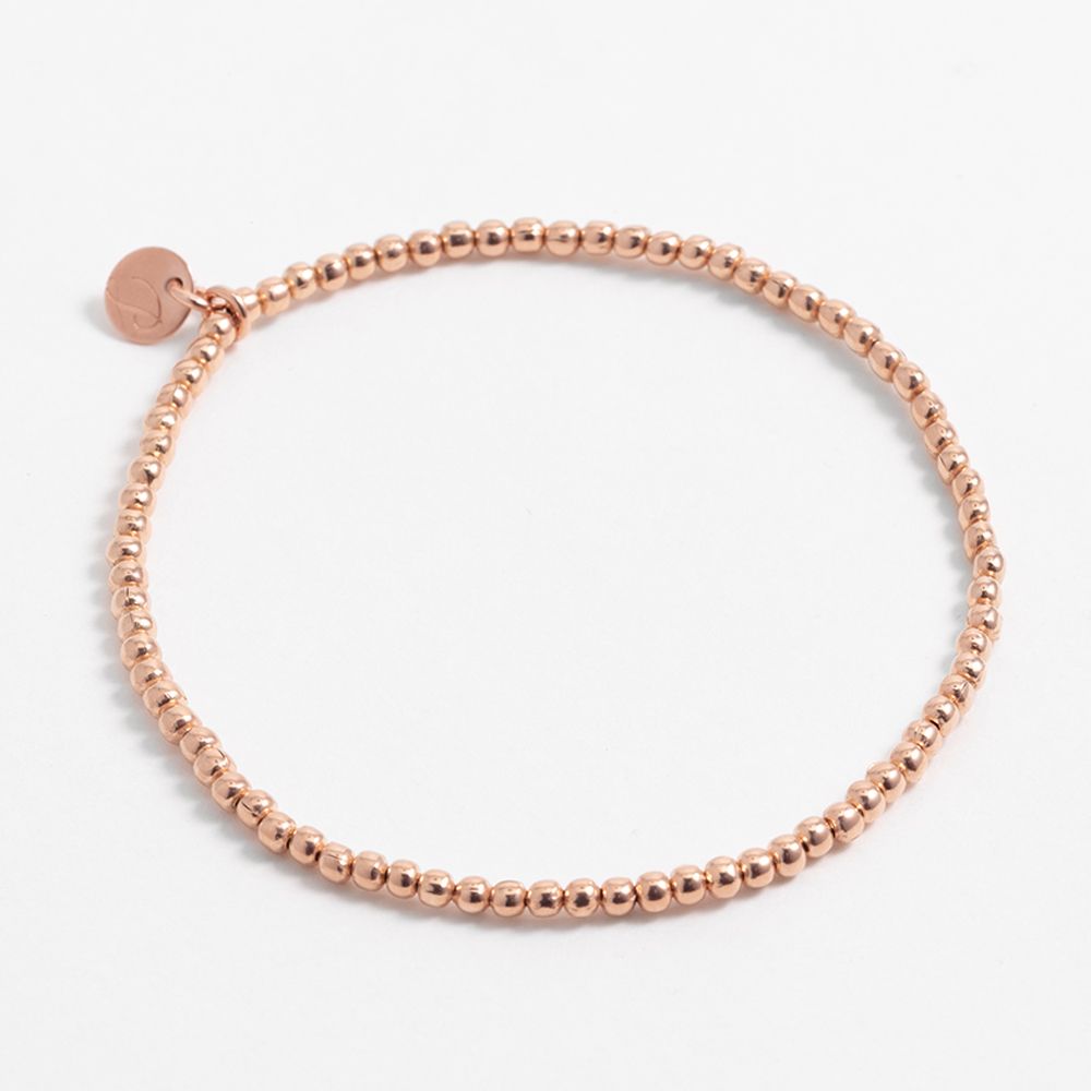 Beaded - Armband - Roségold