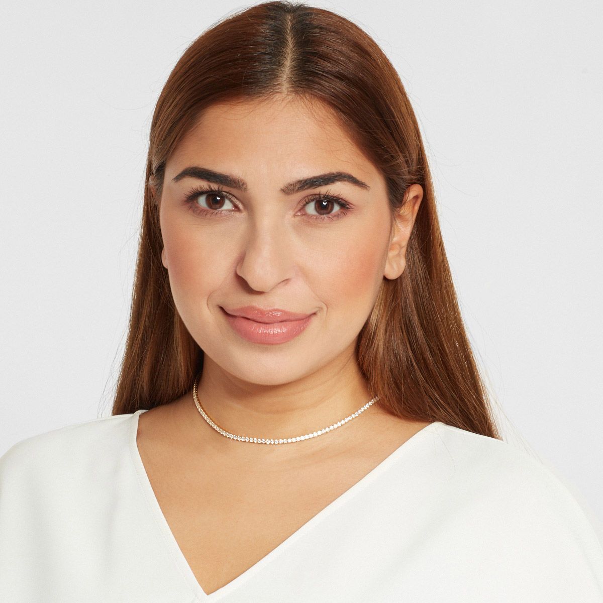 Tennis Choker - Halsketten - Gold