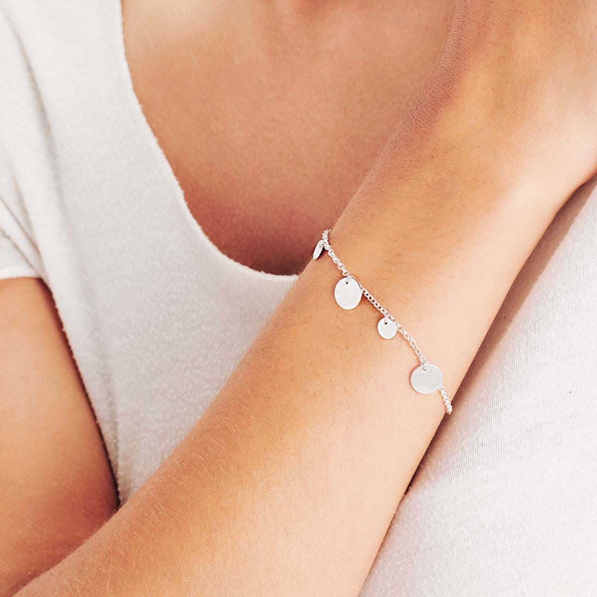 Louanne - Armband - Silber