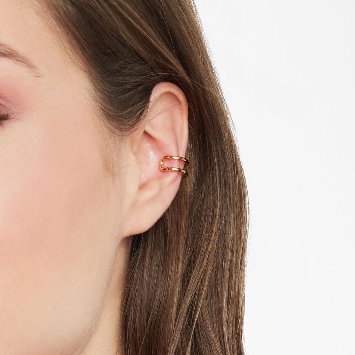 Lina - Earcuffs - Silber