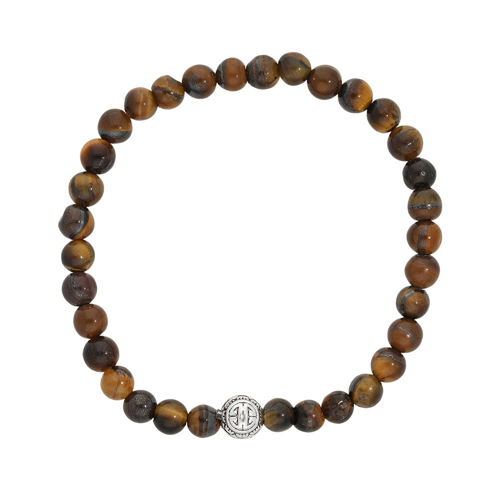 Steinarmbänder - Braun