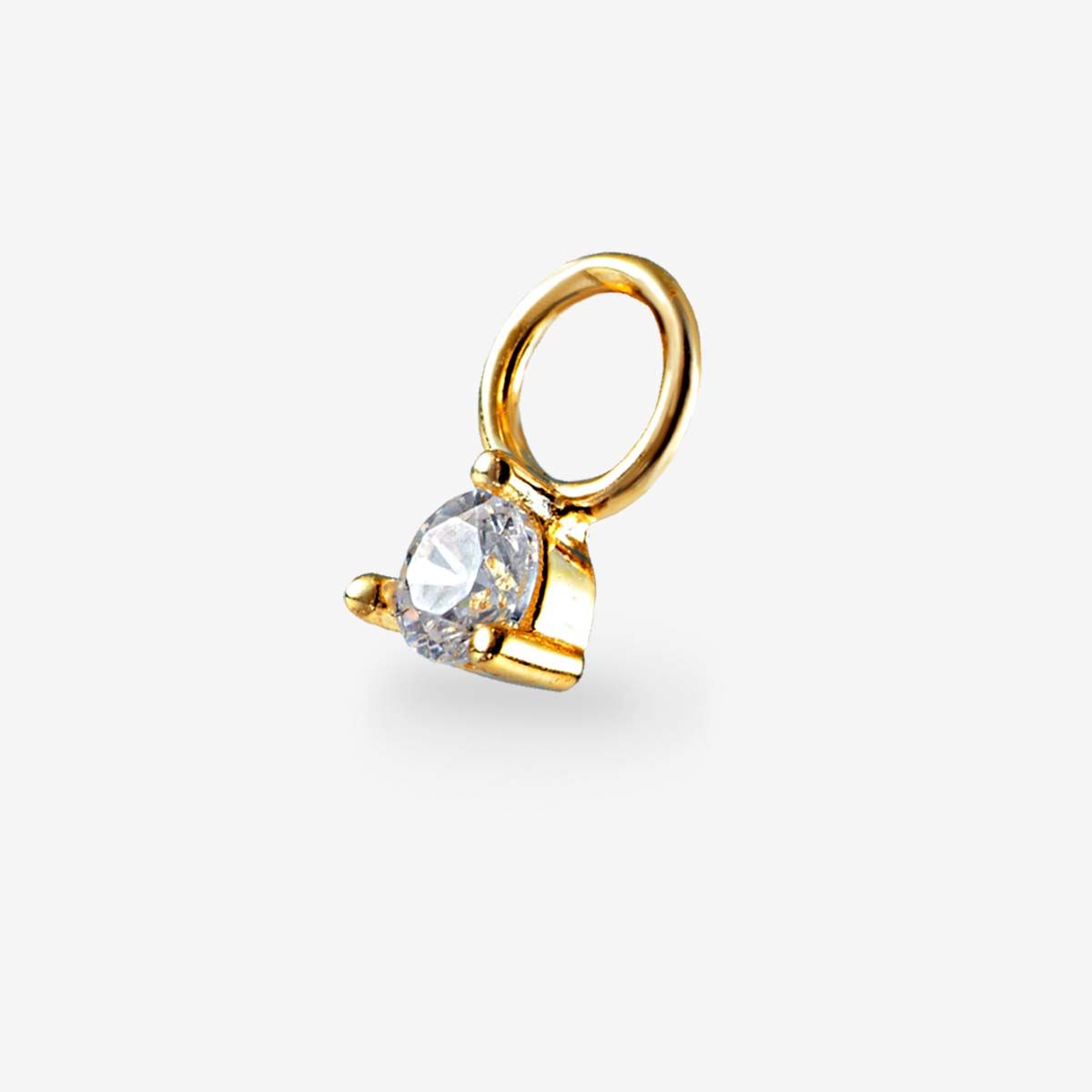 Crystal Anhänger Gld - Ohrring Anhänger - Gold