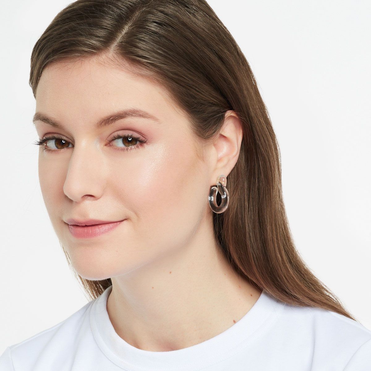 Small Glassy Hoops - Creolen - Gold