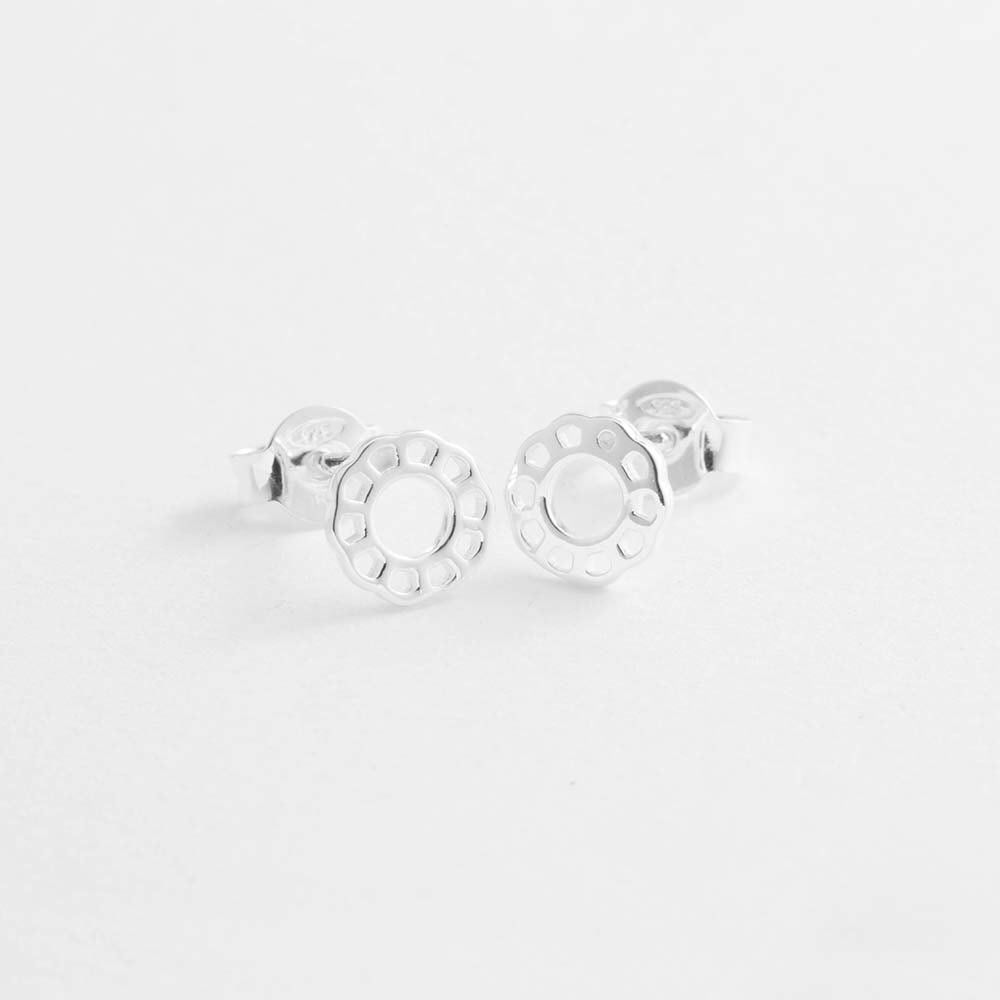 Ivy - Ohrstecker - Silber