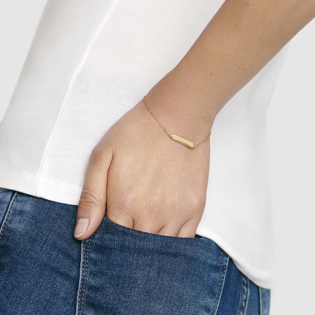 Aaliyah - Armband - Silber