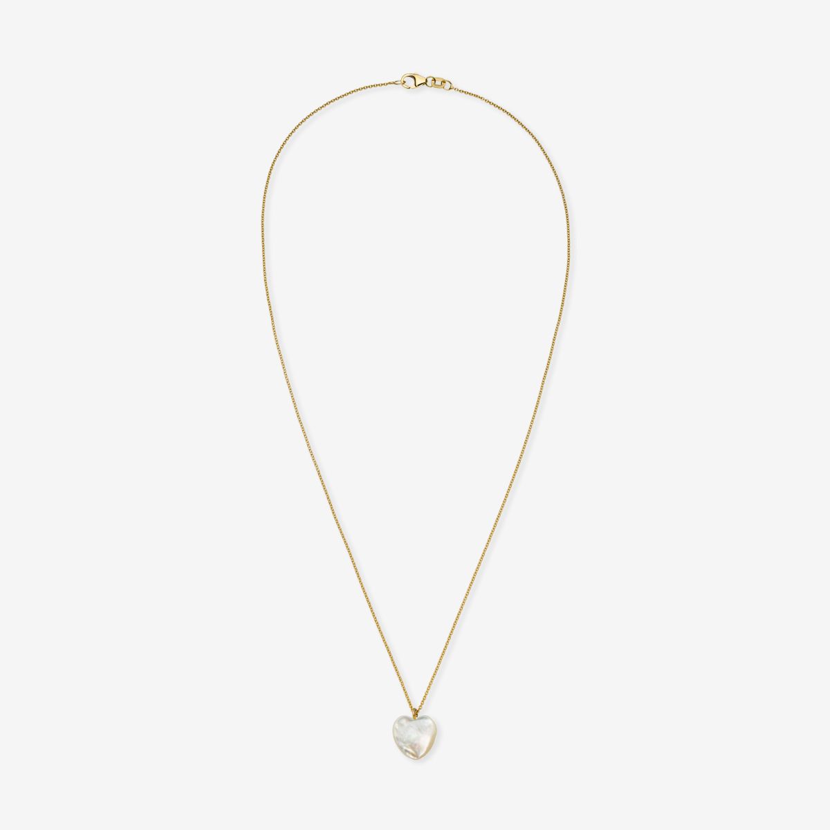 Heart Necklace - Halsketten - Gold