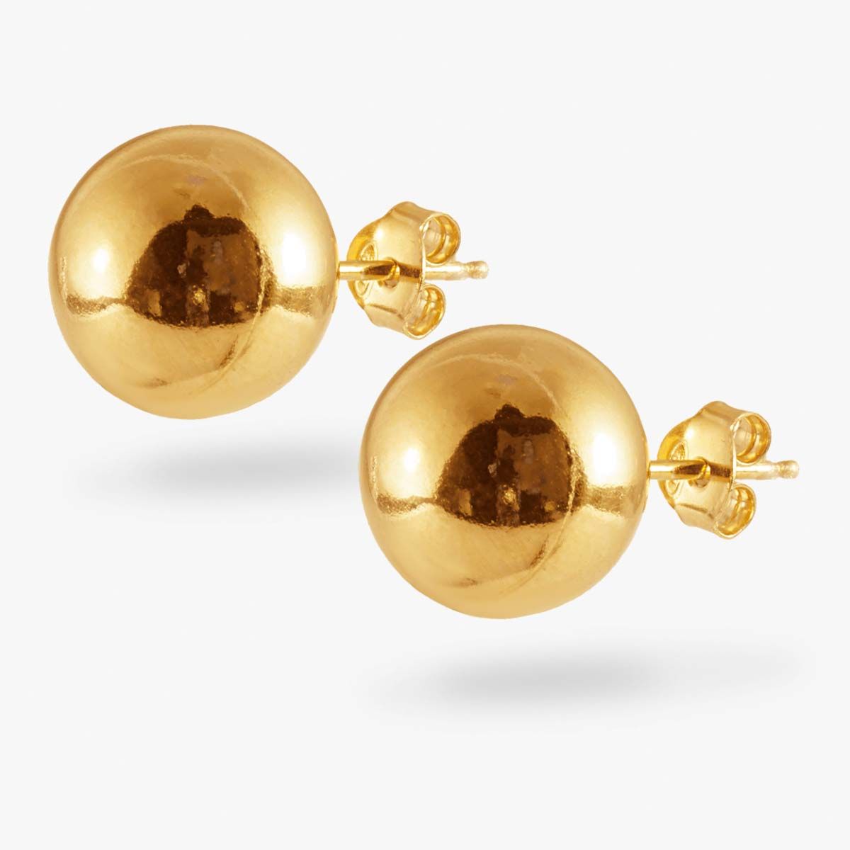 Big Ball - Ohrstecker - Gold