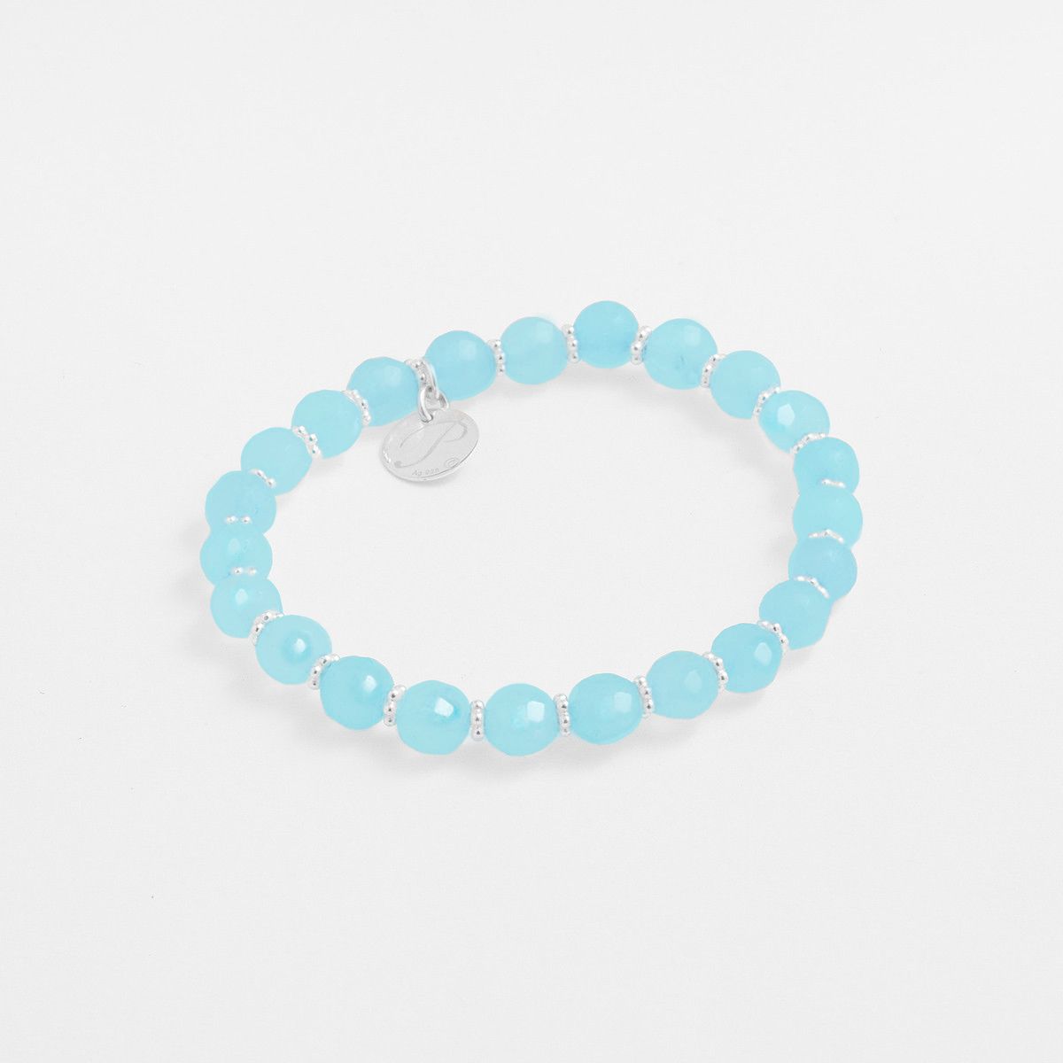 Steinarmbänder - Aqua